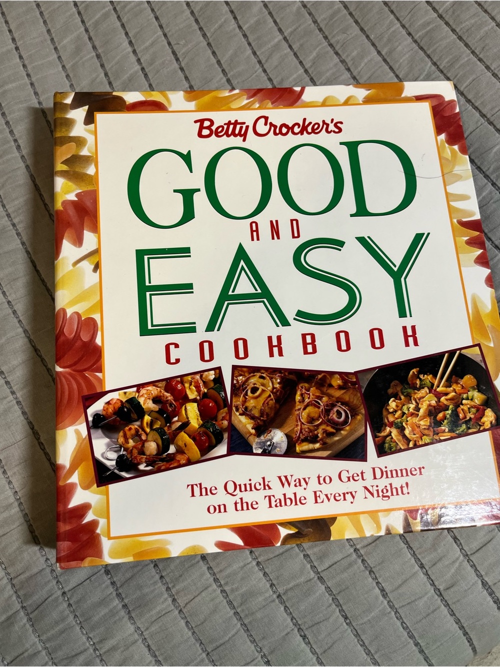 Betty Crocker Good and Easy Cookbook - Green, Red, Yellow, Brown